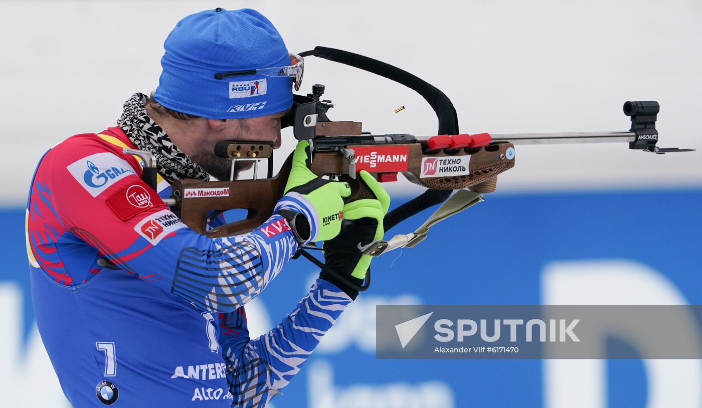 Italy Biathlon Worlds Men Individual