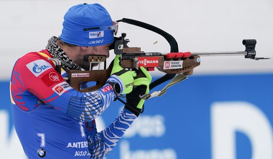 Italy Biathlon Worlds Men Individual