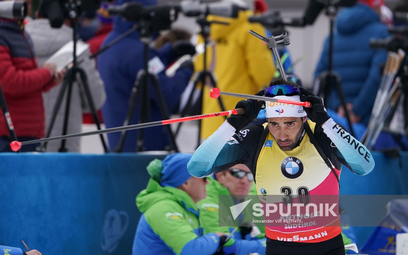 Italy Biathlon Worlds Men Individual