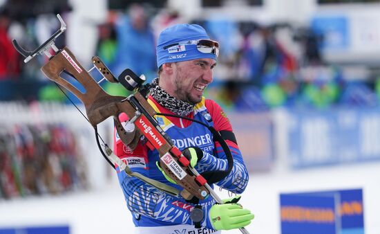 Italy Biathlon Worlds Men Individual