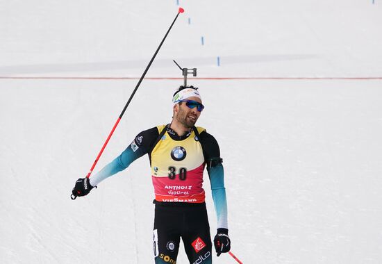 Italy Biathlon Worlds Men Individual
