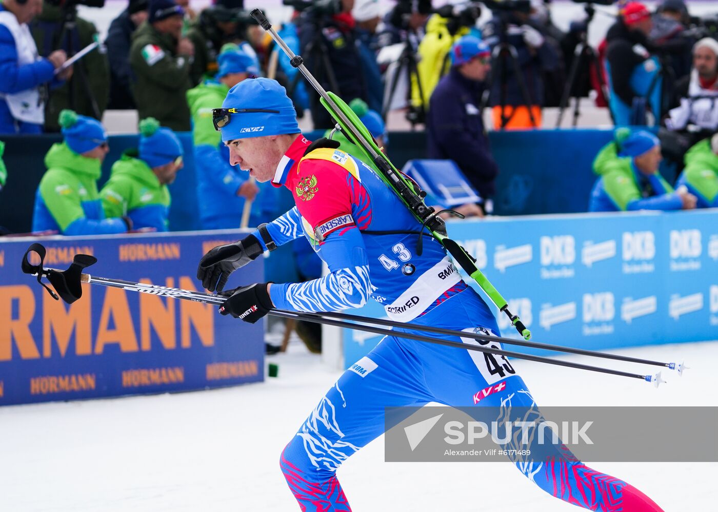 Italy Biathlon Worlds Men Individual