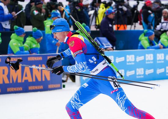 Italy Biathlon Worlds Men Individual