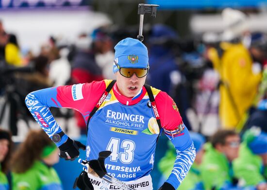 Italy Biathlon Worlds Men Individual