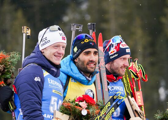 Italy Biathlon Worlds Men Individual