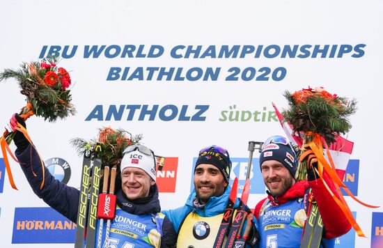 Italy Biathlon Worlds Men Individual