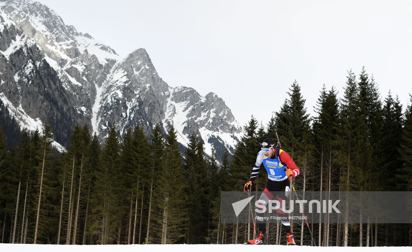 Italy Biathlon Worlds Men Individual