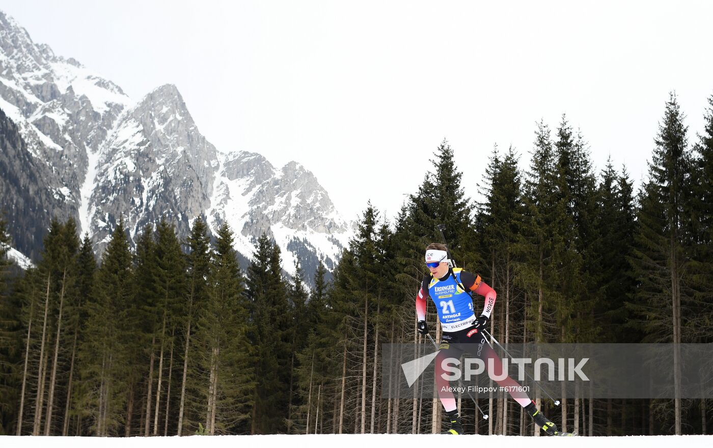 Italy Biathlon Worlds Men Individual