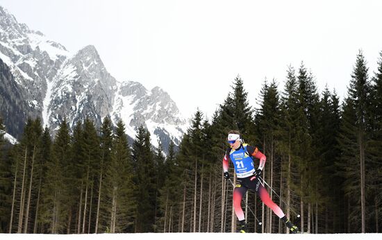 Italy Biathlon Worlds Men Individual