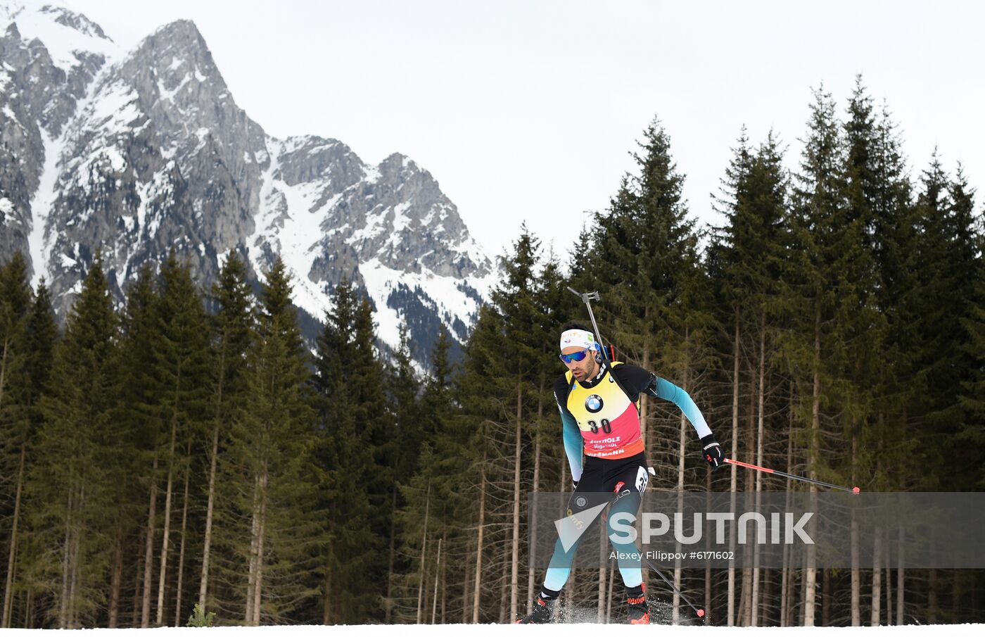 Italy Biathlon Worlds Men Individual