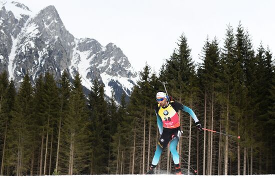 Italy Biathlon Worlds Men Individual