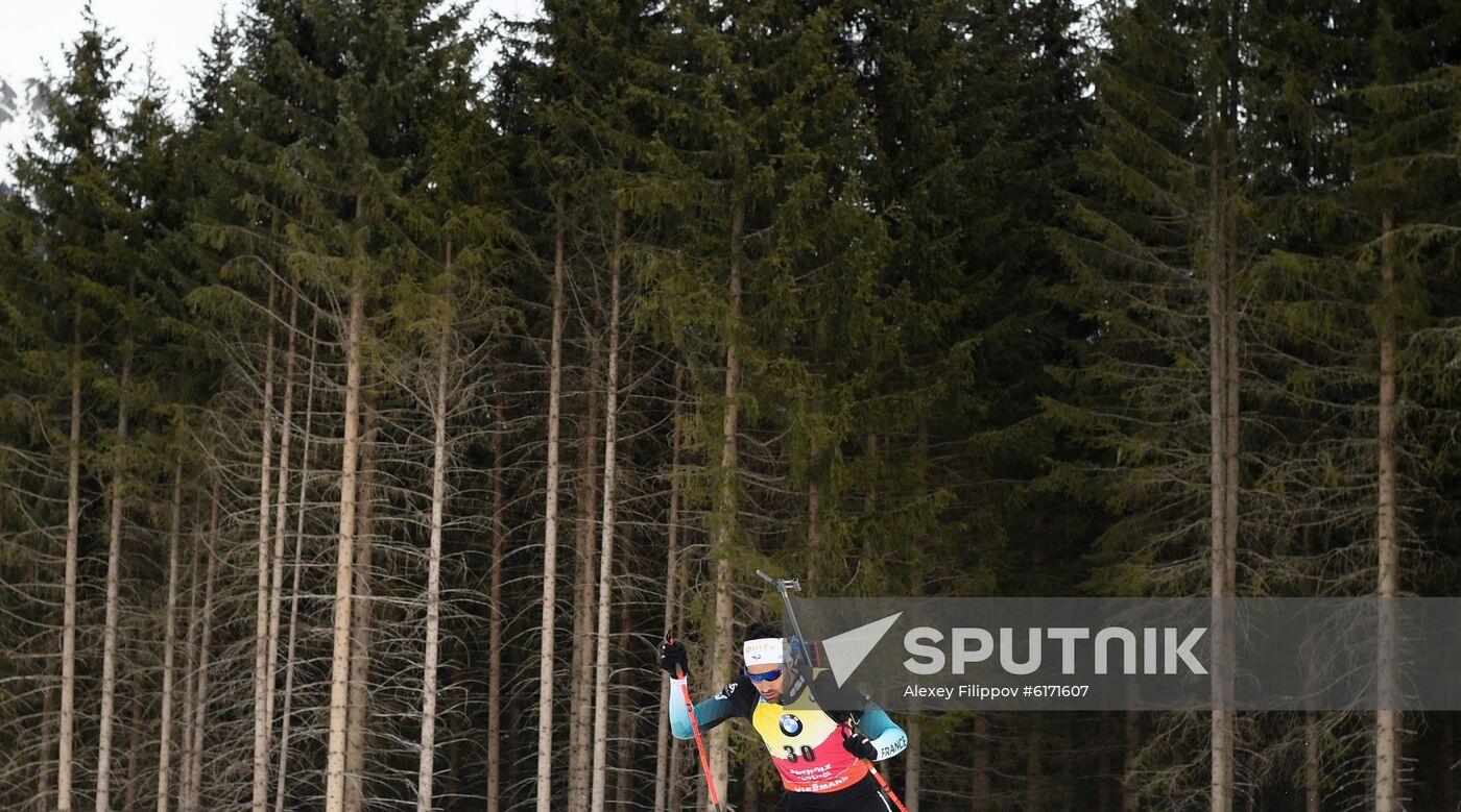 Italy Biathlon Worlds Men Individual