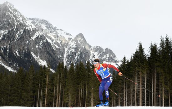 Italy Biathlon Worlds Men Individual