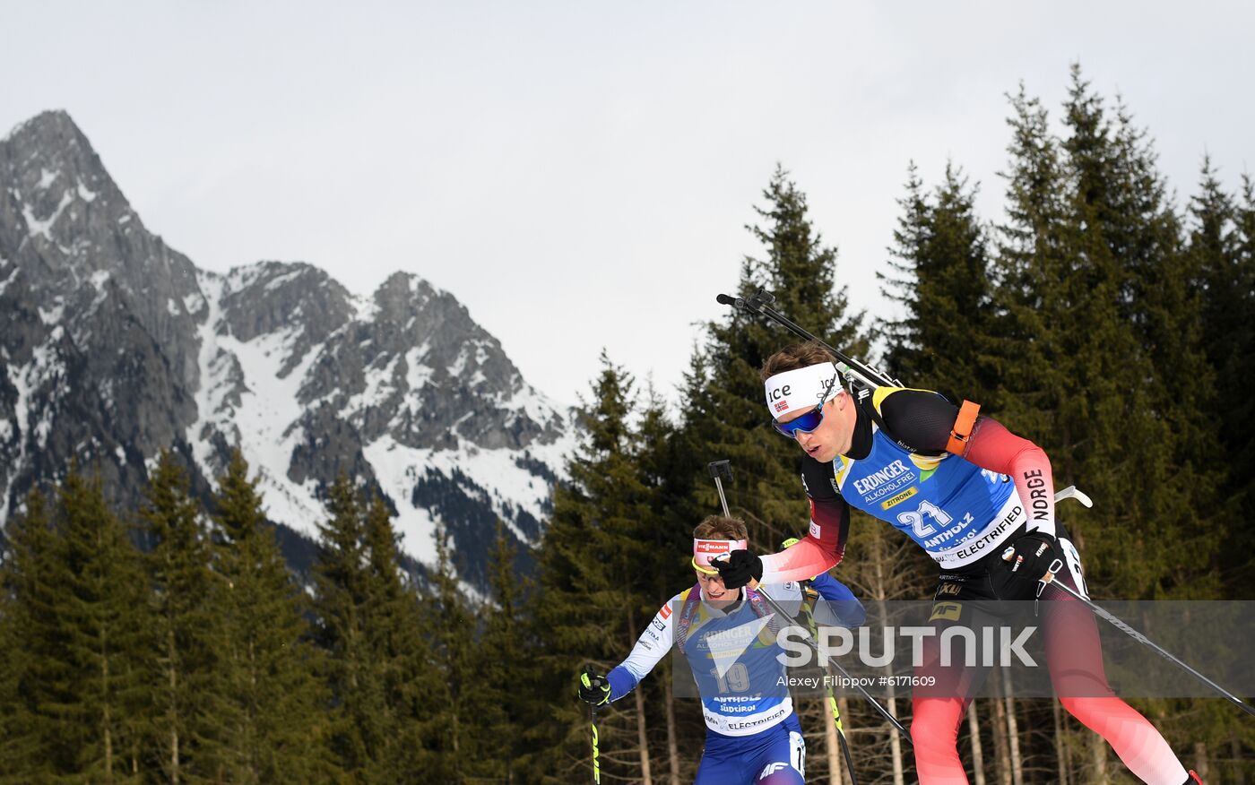 Italy Biathlon Worlds Men Individual