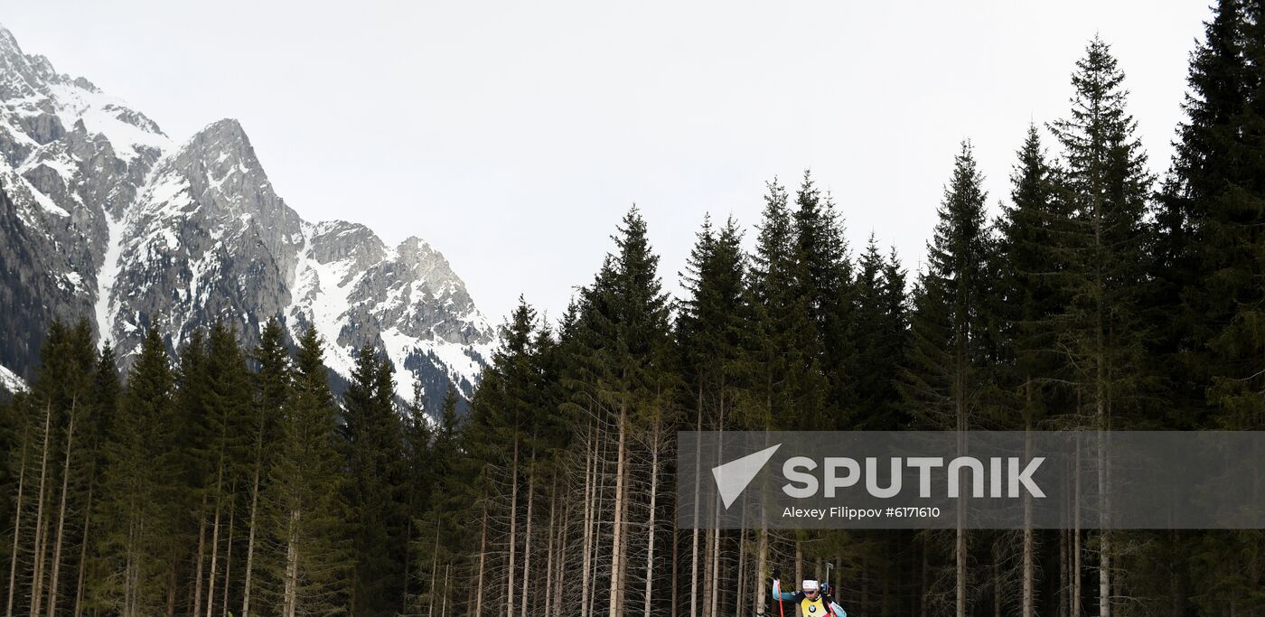 Italy Biathlon Worlds Men Individual