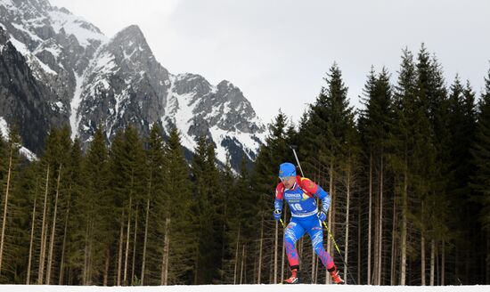 Italy Biathlon Worlds Men Individual