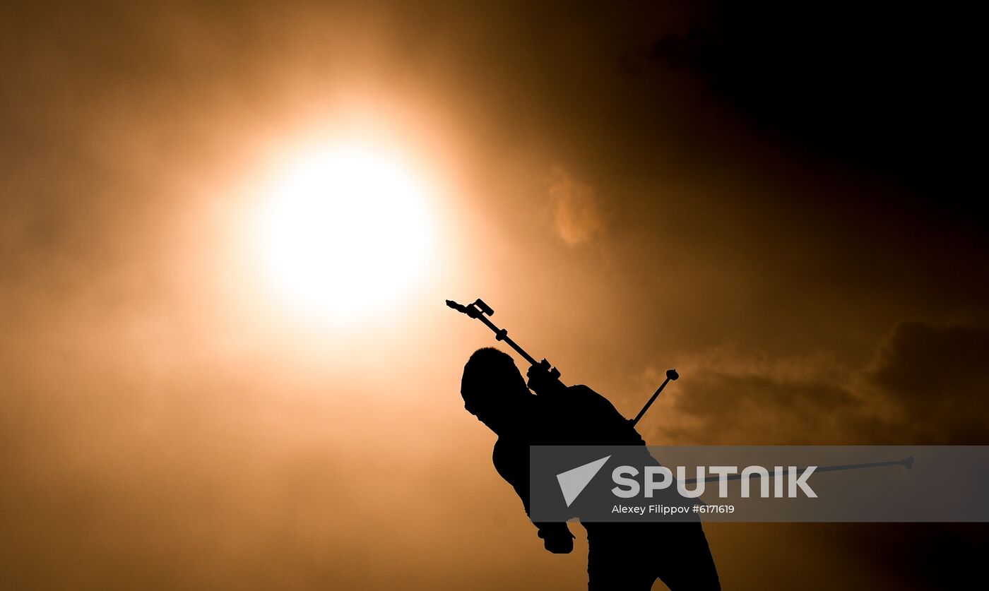 Italy Biathlon Worlds Men Individual