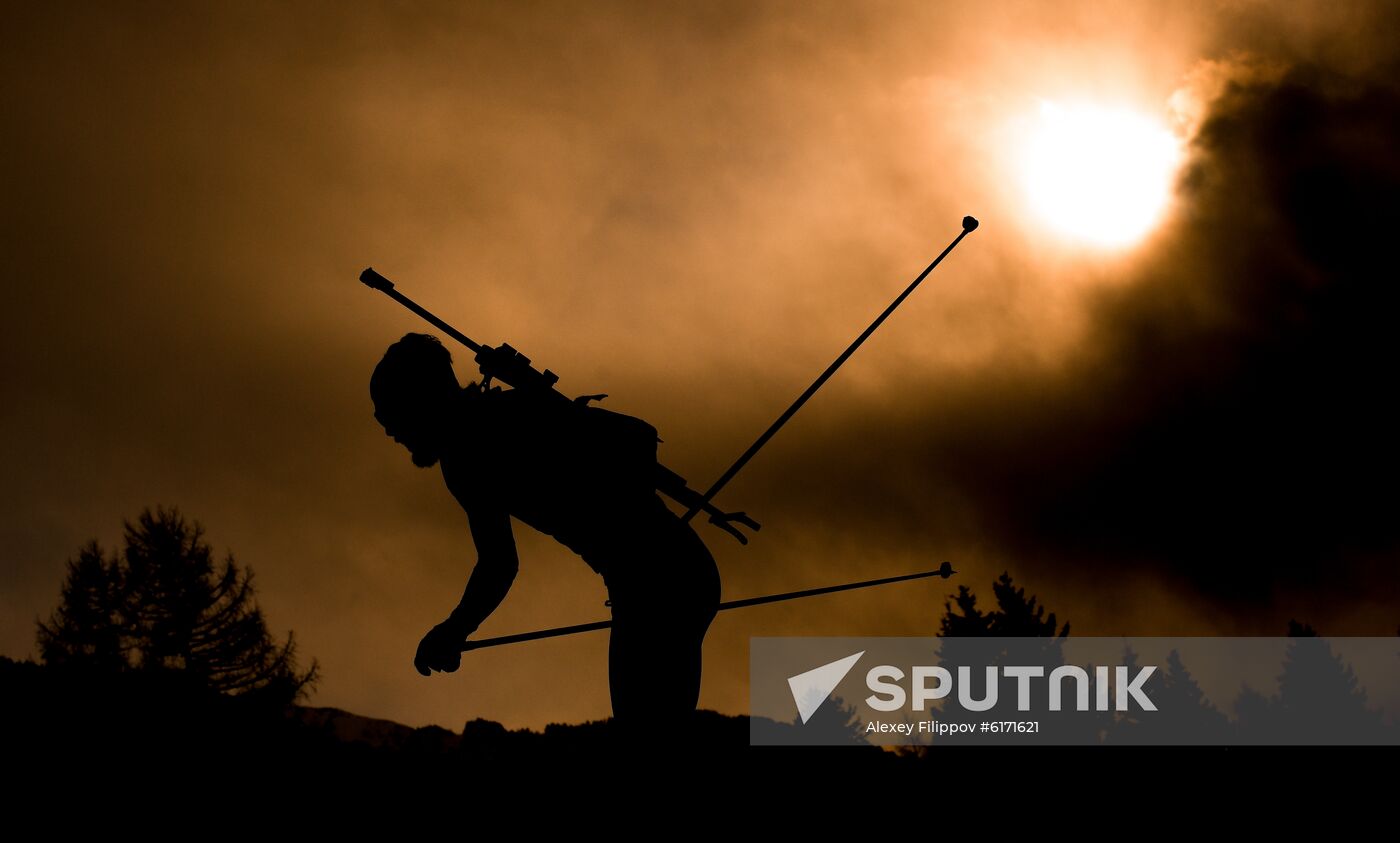Italy Biathlon Worlds Men Individual