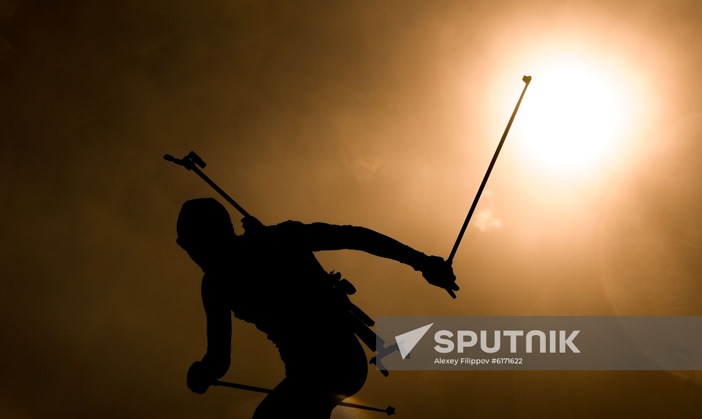 Italy Biathlon Worlds Men Individual