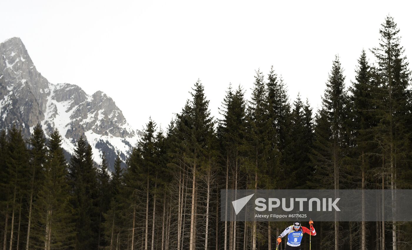 Italy Biathlon Worlds Men Individual