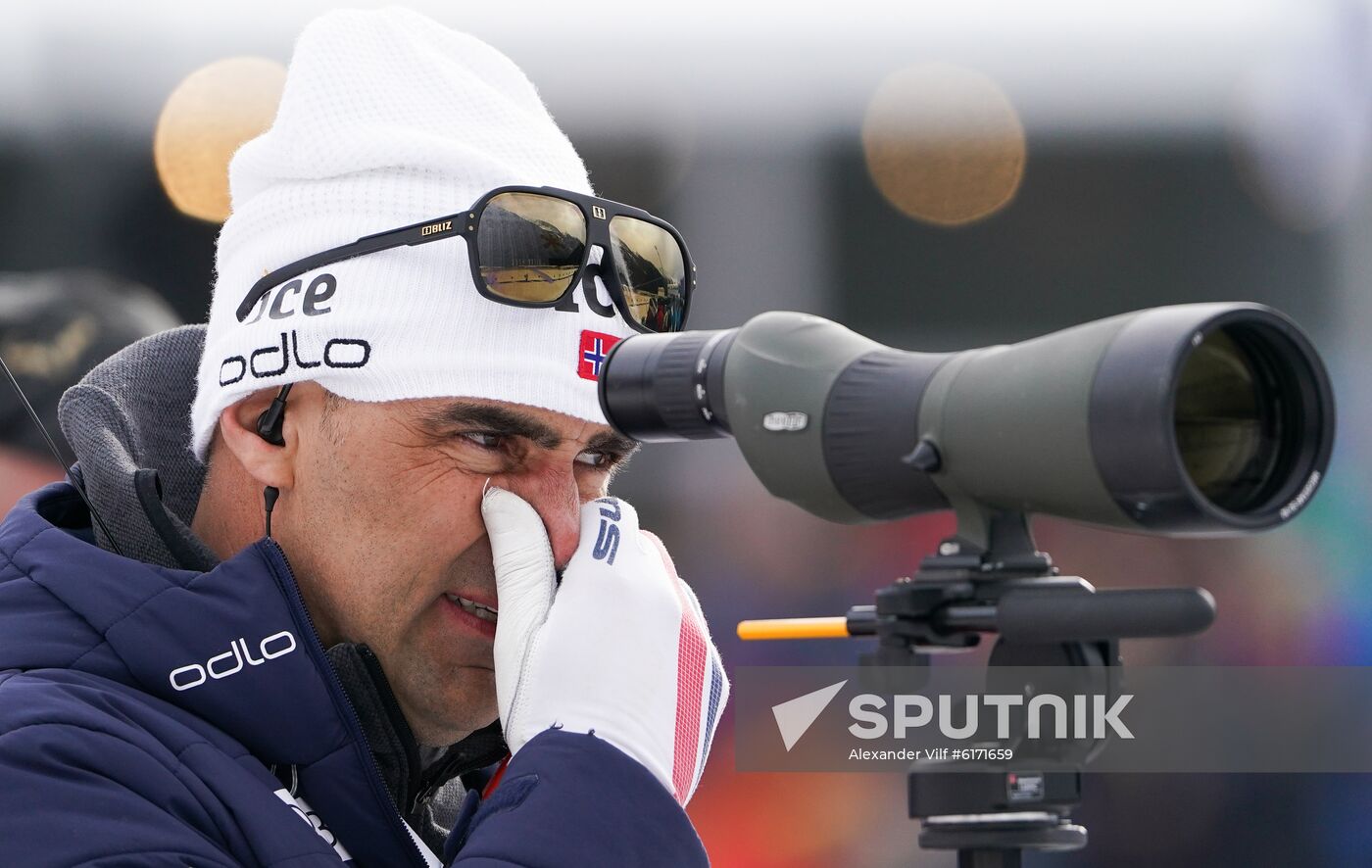 Italy Biathlon Worlds Men Individual