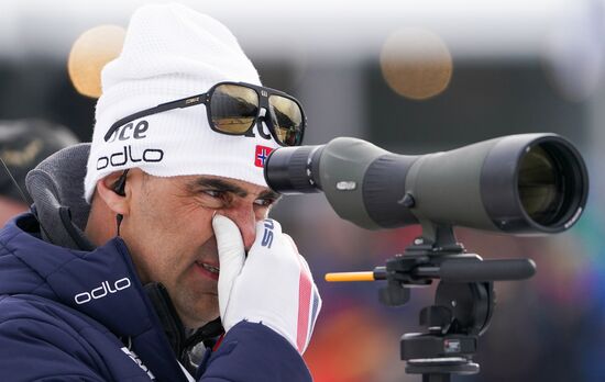 Italy Biathlon Worlds Men Individual