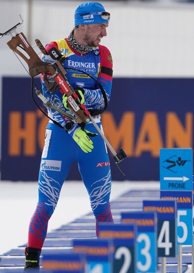 Italy Biathlon Worlds Men Individual