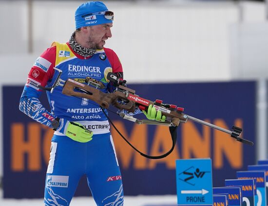 Italy Biathlon Worlds Men Individual