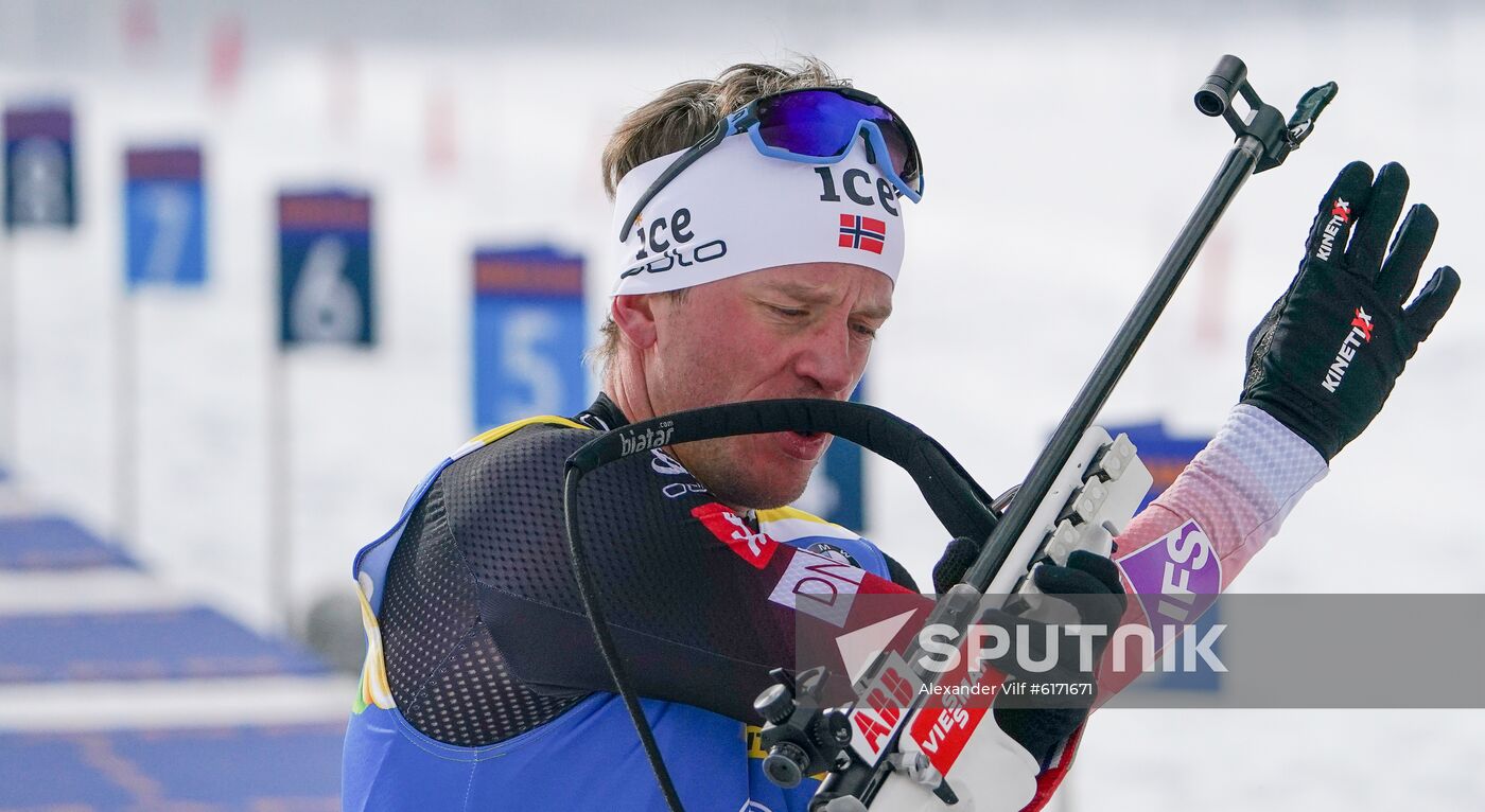 Italy Biathlon Worlds Men Individual