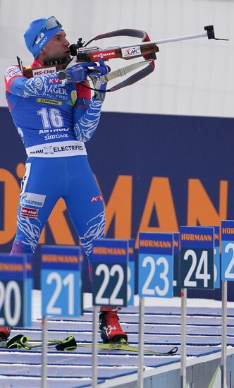 Italy Biathlon Worlds Men Individual