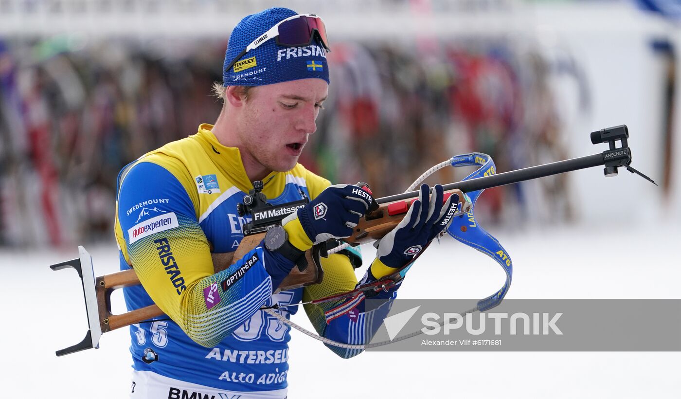 Italy Biathlon Worlds Men Individual