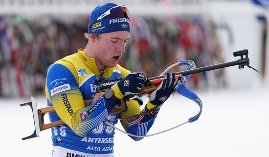 Italy Biathlon Worlds Men Individual