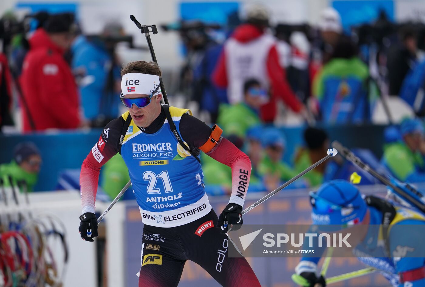 Italy Biathlon Worlds Men Individual