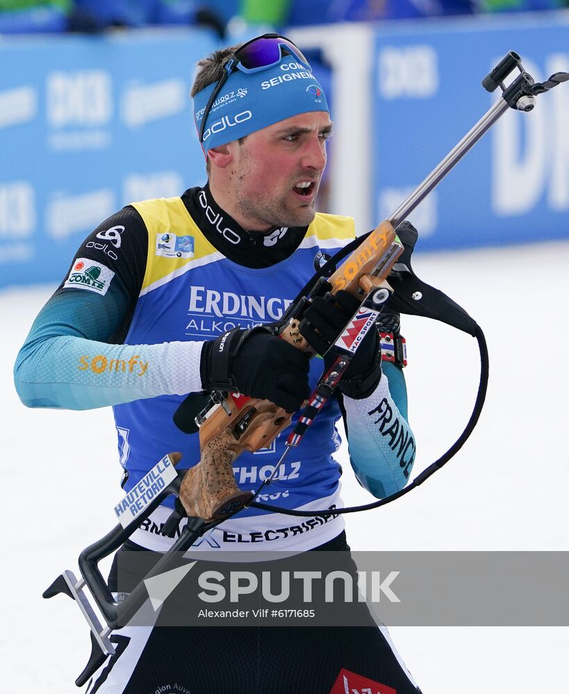 Italy Biathlon Worlds Men Individual