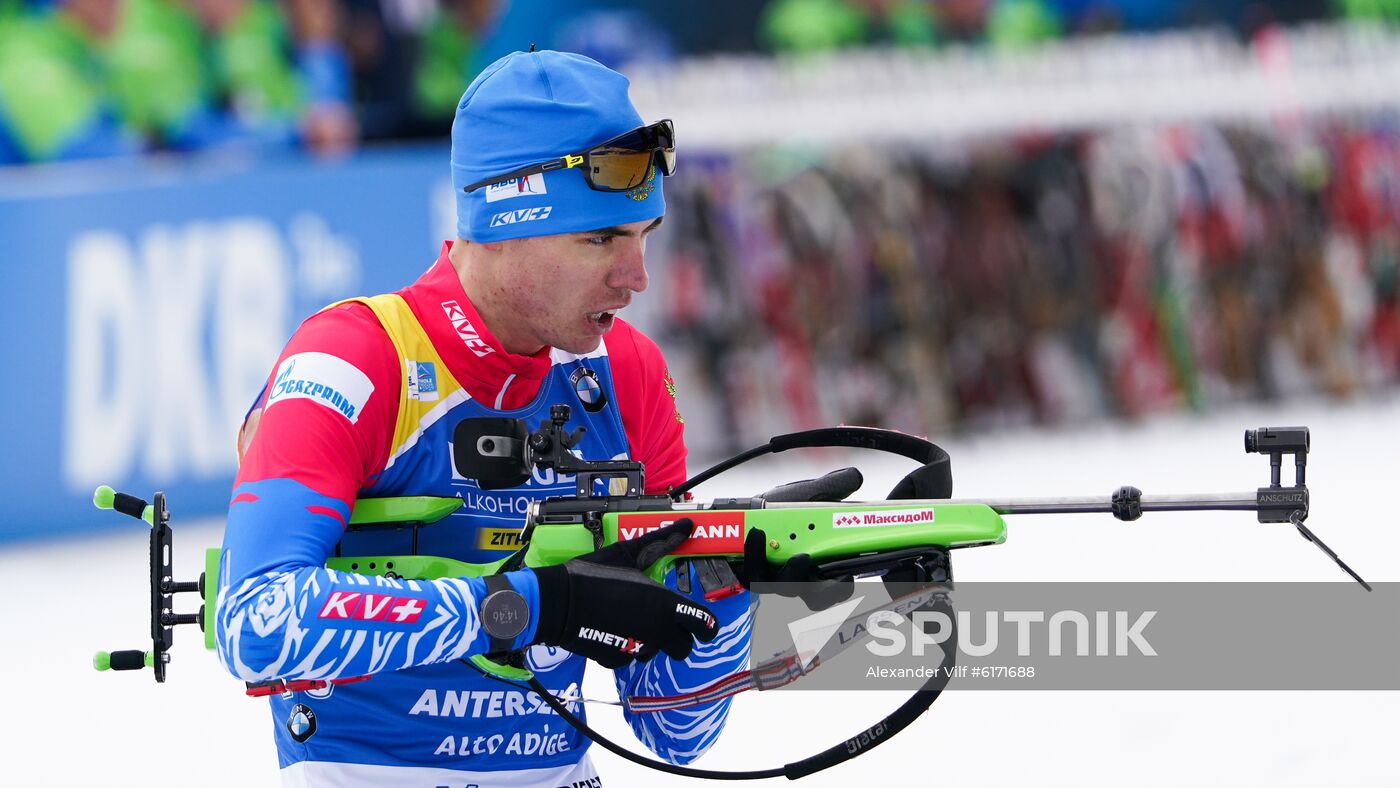 Italy Biathlon Worlds Men Individual