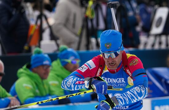 Italy Biathlon Worlds Men Individual