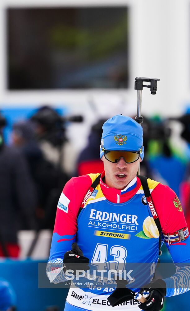 Italy Biathlon Worlds Men Individual