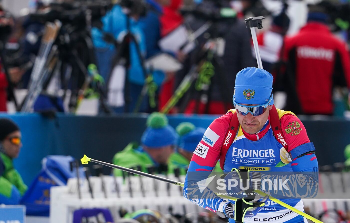 Italy Biathlon Worlds Men Individual