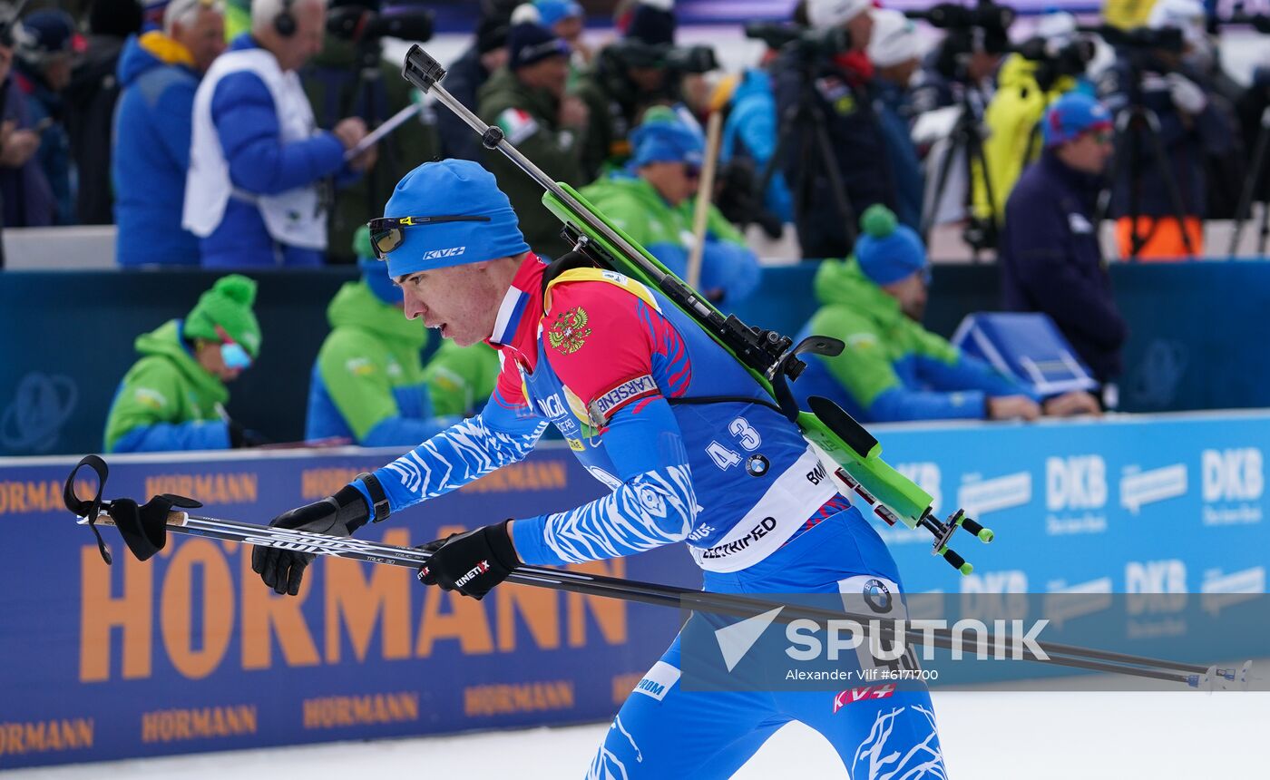 Italy Biathlon Worlds Men Individual