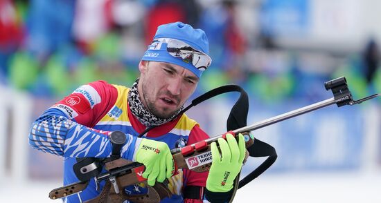 Italy Biathlon Worlds Men Individual