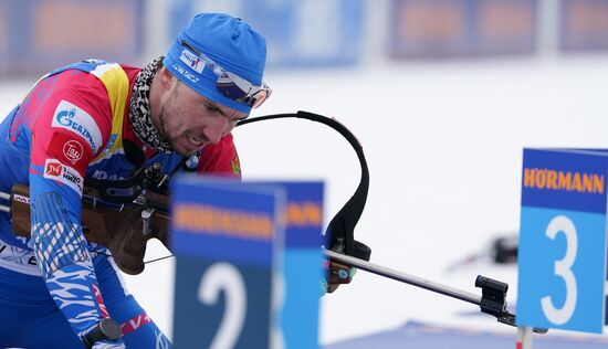 Italy Biathlon Worlds Men Individual