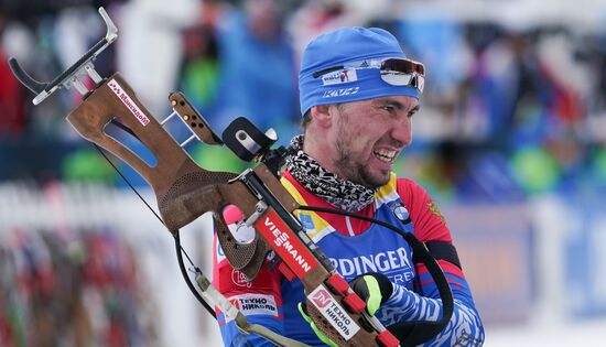 Italy Biathlon Worlds Men Individual