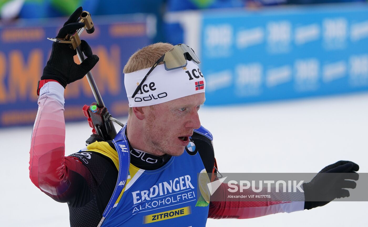 Italy Biathlon Worlds Men Individual