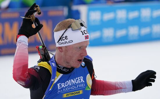 Italy Biathlon Worlds Men Individual