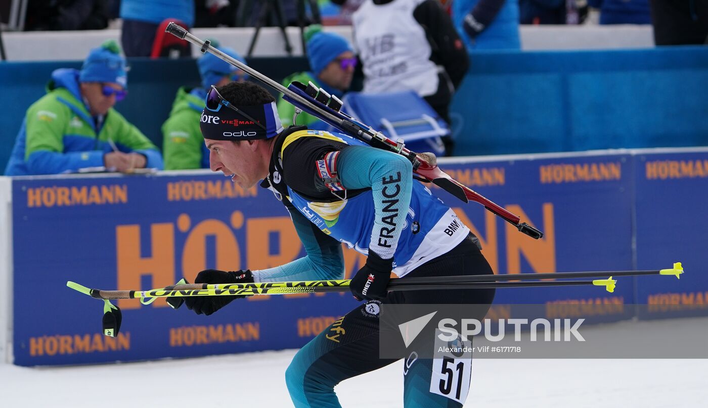 Italy Biathlon Worlds Men Individual