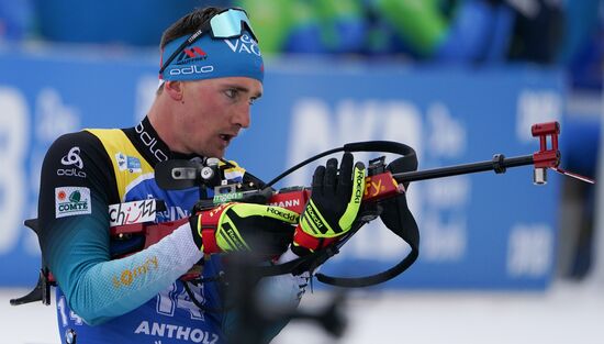 Italy Biathlon Worlds Men Individual