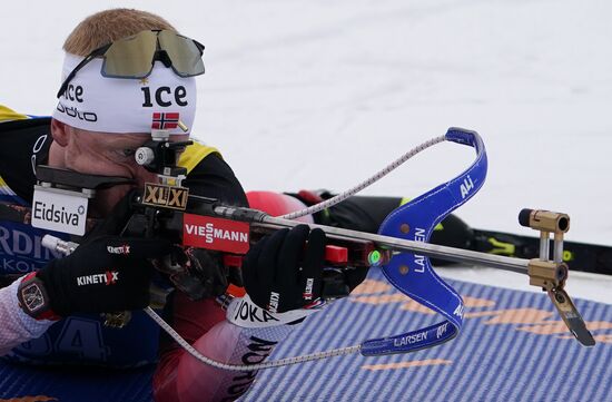 Italy Biathlon Worlds Men Individual