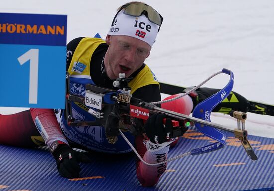 Italy Biathlon Worlds Men Individual