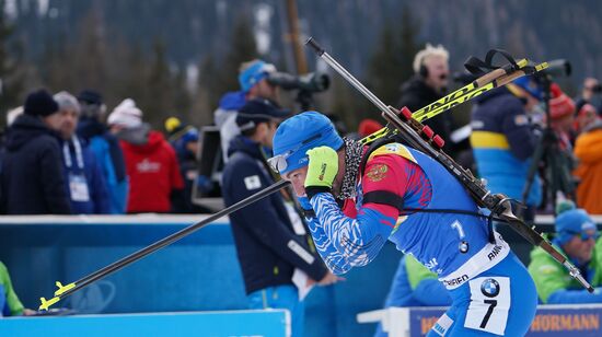 Italy Biathlon Worlds Men Individual