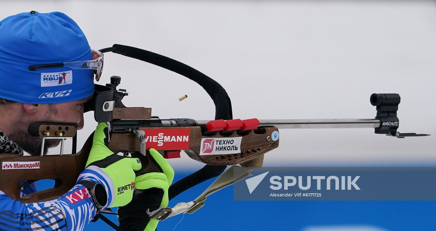 Italy Biathlon Worlds Men Individual